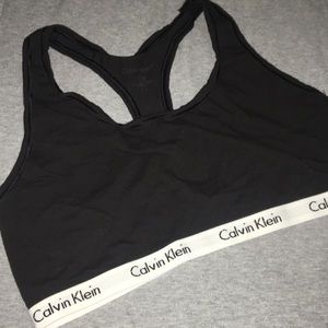 Last chance!! Calvin klein  cotton racerback bra